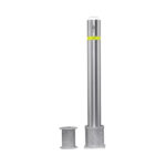 4.5" OD x 36" Stainless Steel Removable Bollard