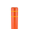 8" Reflective Plastic Bollard Covers