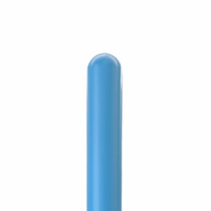 4" Round Top Plastic Bollard Cover Steel Blue