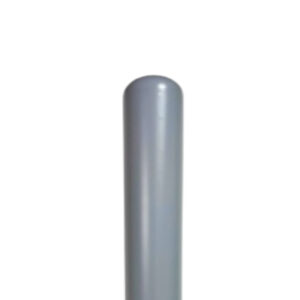 BollardGard 8" Round Top Gray Bollard Cover