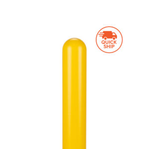 4" x 52" BollardGard Round Top Bollard Cover - Yellow